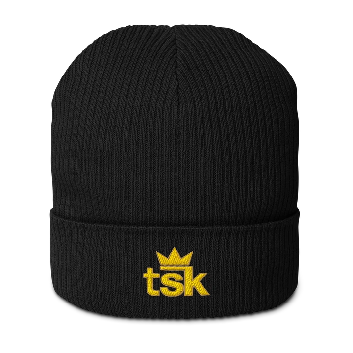 TSK Organic Ribbed Beanie