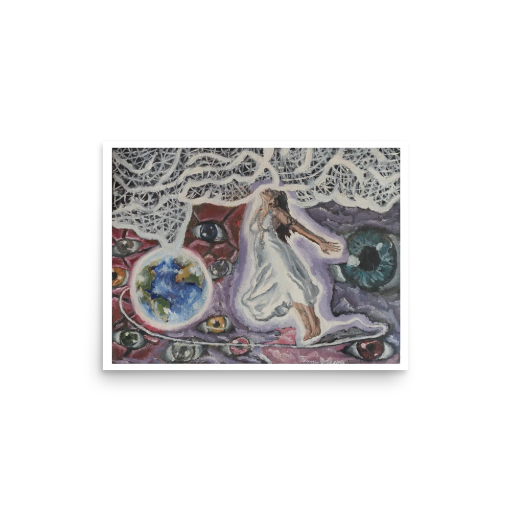 Seeing into the Aether | Collective Consciousness – Open Edition Print — 16″ × 12″ — print on its own