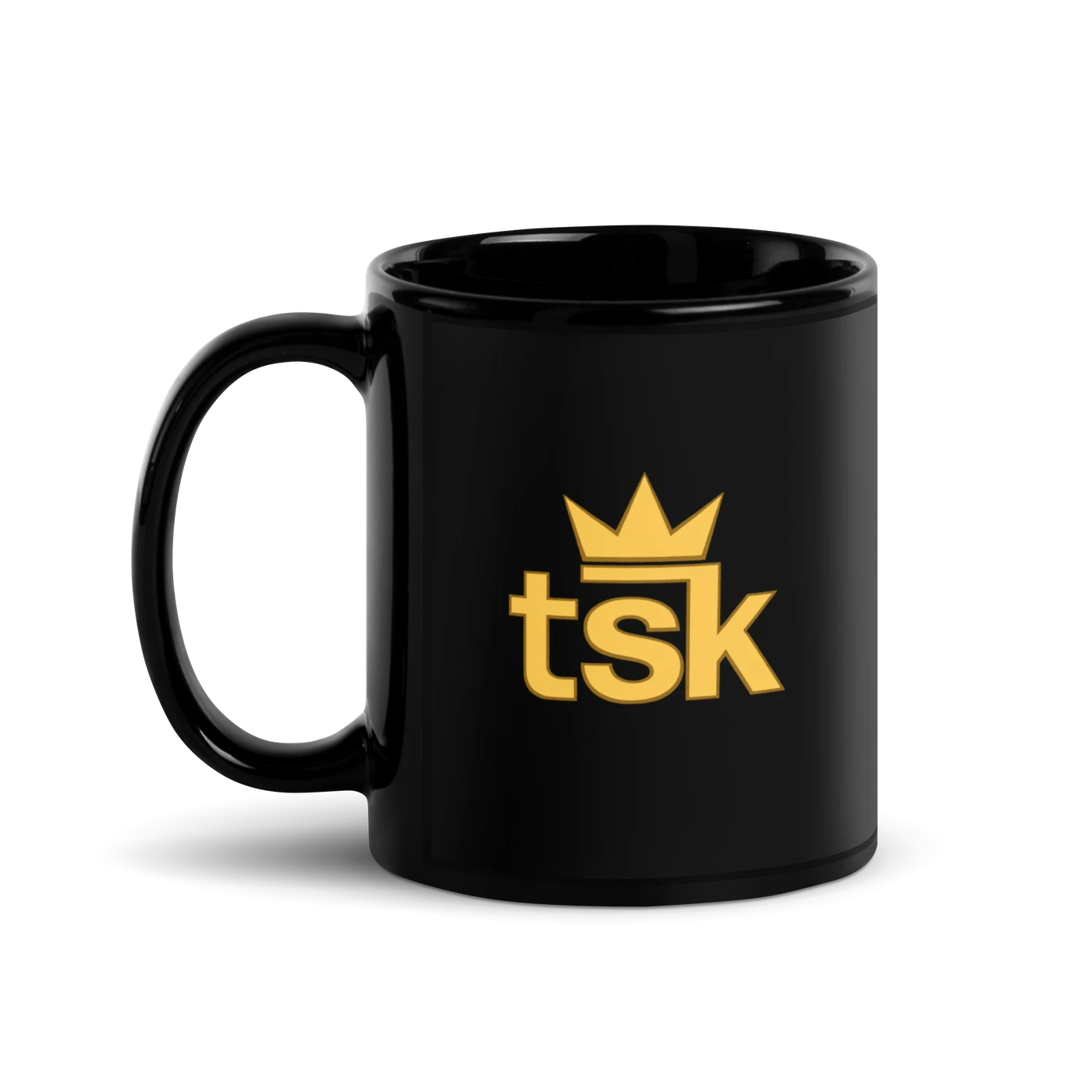 black mug mockup