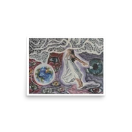 Seeing into the Aether | Collective Consciousness – Open Edition Print — 16″ × 12″ — print on its own
