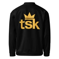 TSK Unisex Bomber Jacket — back view