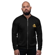 TSK Unisex Bomber Jacket — front view