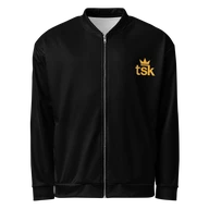 TSK Unisex Bomber Jacket — front view