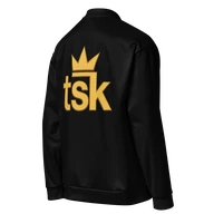 TSK Unisex Bomber Jacket — right back view