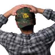 cap — Green Camo — front