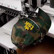 cap — Green Camo — front