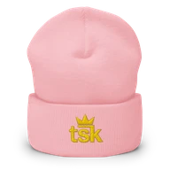 TSK Cuffed Beanie — Baby Pink — Plain Beanie