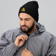 TSK Cuffed Beanie — Black — Man