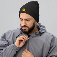 TSK Cuffed Beanie — Dark Grey — Man