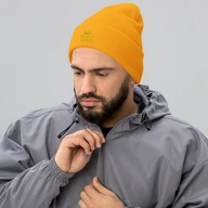 TSK Cuffed Beanie — Gold — Man