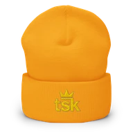 TSK Cuffed Beanie — Gold — Plain Beanie