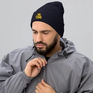 TSK Cuffed Beanie — Navy — Man