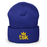 TSK Cuffed Beanie — Royal — Plain Beanie