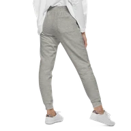 TSK Unisex Fleece Sweatpants — Carbon Grey — Back