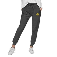 TSK Unisex Fleece Sweatpants — Charcoal Heather — Lifestyle front
