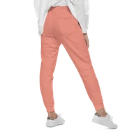 TSK Unisex Fleece Sweatpants — Dusty Rose — Back