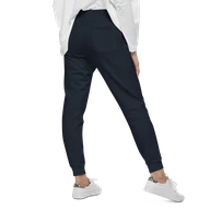 TSK Unisex Fleece Sweatpants — Navy Blazer — Back