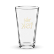 TSK Logo Glass — back view
