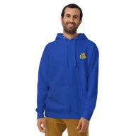 TSK Logo Unisex Premium Hoodie — Team Royal — Man front