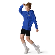 TSK Logo Unisex Premium Hoodie — Team Royal — Woman front