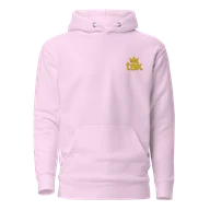 TSK Logo Unisex Premium Hoodie — Lavender — Plain front