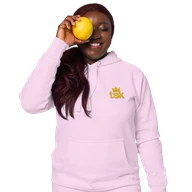 TSK Logo Unisex Premium Hoodie — Lavender — Lifestyle front