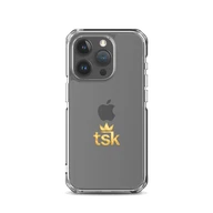 TSK Logo Clear Case for iPhone® — iPhone 15 Pro