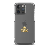 TSK Logo Clear Case for iPhone® — iPhone 15 Pro Max