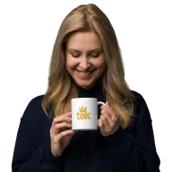 mug — woman transparent