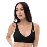 TSK Padded Bikini Top — front view on model