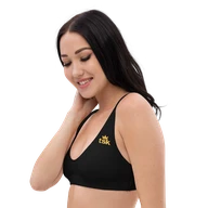 TSK Padded Bikini Top — left front view on model
