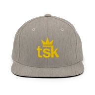 snapback — Heather Grey — front