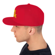 snapback — Red — left-side