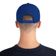 snapback — Royal Blue — back