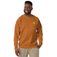 TSK Logo Unisex Premium Sweatshirt — Adobe — Man