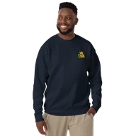 TSK Logo Unisex Premium Sweatshirt — Navy Blazer — Man