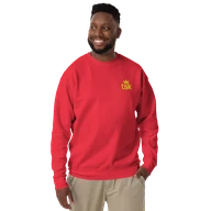 TSK Logo Unisex Premium Sweatshirt — Team Red — Man