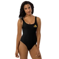 TSK One-Piece Swimsuit — front view, third angle