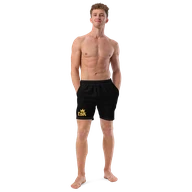 TSK Swim Trunks — front view on model