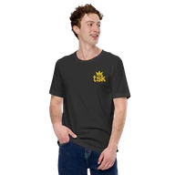 Classic Lightweight TSK Logo Unisex T-Shirt — Dark Grey — Man