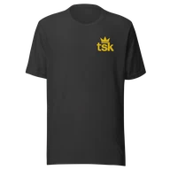 Classic Lightweight TSK Logo Unisex T-Shirt — Dark Grey — Plain front