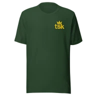 Classic Lightweight TSK Logo Unisex T-Shirt — Forest — Plain front