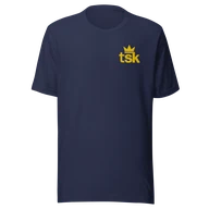 Classic Lightweight TSK Logo Unisex T-Shirt — Navy — Plain front