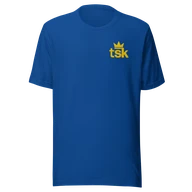 Classic Lightweight TSK Logo Unisex T-Shirt — True Royal — Plain front
