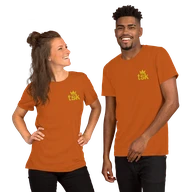 Classic Lightweight TSK Logo Unisex T-Shirt — Autumn — Couple