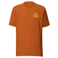 Classic Lightweight TSK Logo Unisex T-Shirt — Autumn — Plain front