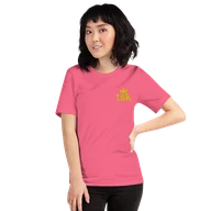 Classic Lightweight TSK Logo Unisex T-Shirt — Charity Pink — Woman