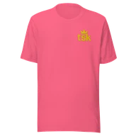 Classic Lightweight TSK Logo Unisex T-Shirt — Charity Pink — Plain front