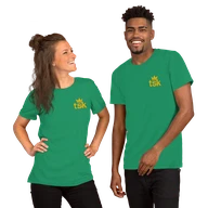 Classic Lightweight TSK Logo Unisex T-Shirt — Kelly — Couple