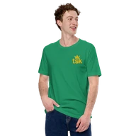 Classic Lightweight TSK Logo Unisex T-Shirt — Kelly — Man
